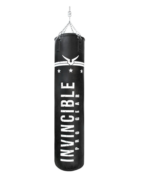 Invincible Pro Gear Boxing Bag - Filled Punching Bag with Heavy Duty Snap Lock Hanging Chain | K.L. Mahajan & Sons (Invincibl