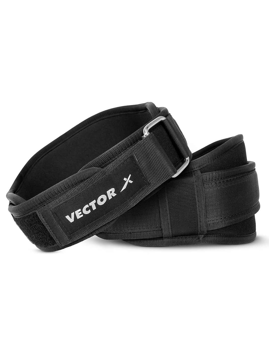 Vector X Go Fit 6 Inch Weight Lifting Gym Belt Quick Locking Gym Belt Fitness Weightlifting Belt for Squats, Weightlifting and Strength Training