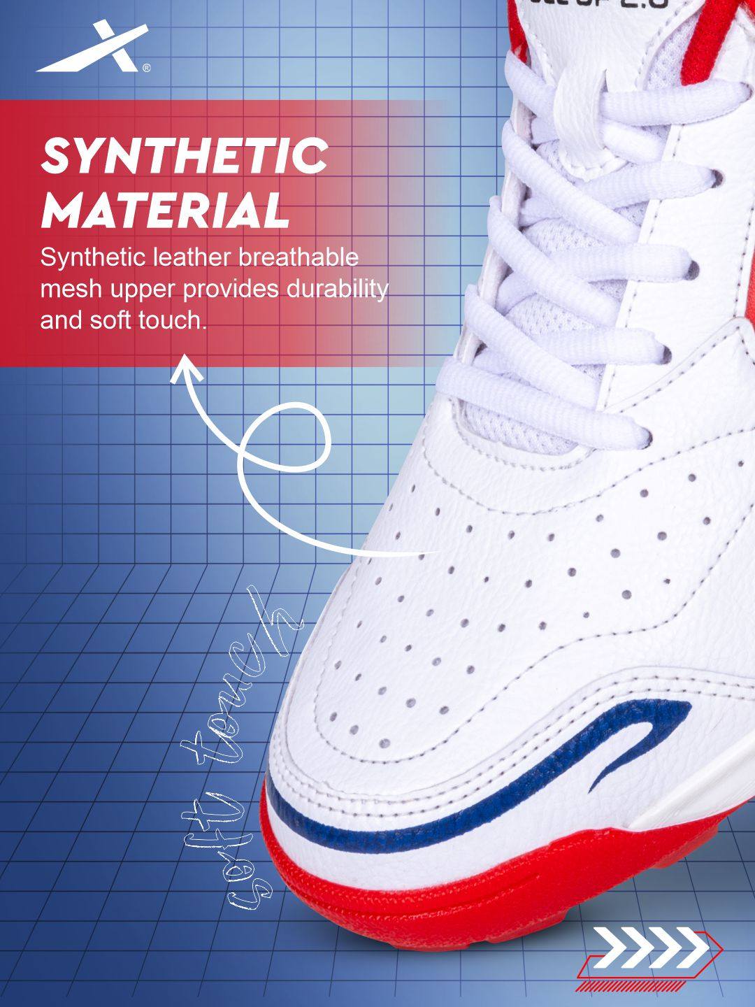 Vector X Pull up Cricket Sports Outdoor Shoes Synthetic Leather Upper/PVC Sole Studs for Men Velcro & Lace up|Lightweight & Durable Footwear|Ideal for Turf, Ground & Hard Surfaces