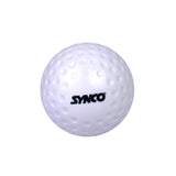 Synco Hockey Ball - Set of 1 White (Pack of 2)