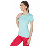 Vector X OGT-107 Girls Round Neck 4-Way Stretch T-Shirt(Orchid-Pink-XXL)