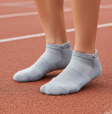 The Sock Street Sports Running Ankle Socks Grey Pack of 3
