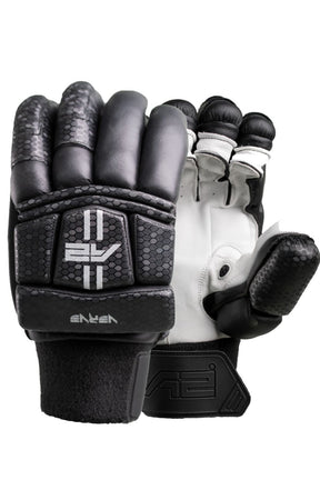 Cricket Batting Gloves - Black