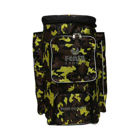 Fenta Pro Camo Print Cricket Kit Bag Backpack & Travelling Bag (Army Printed) | Fenta / Variety Enterprises