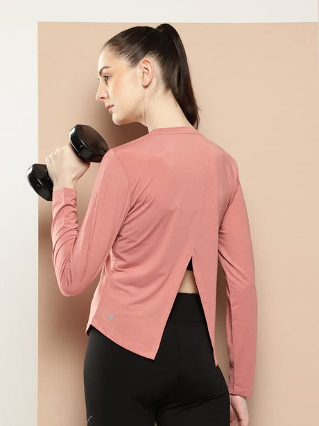 Alcis Women Flow Slit Cover Up Tee