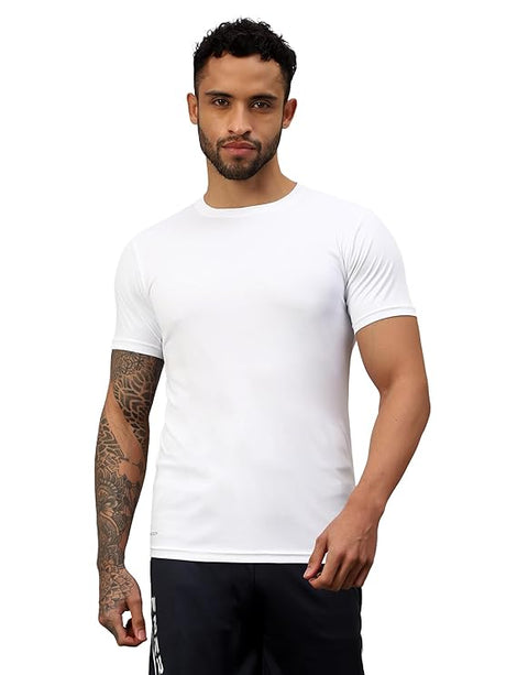 Vector X Mens Solid Crew Neck Short-Sleeve T-Shirt