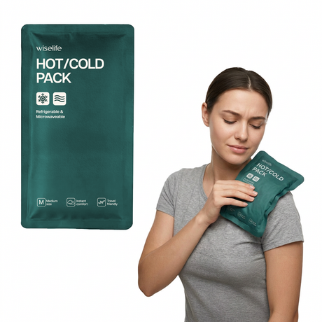 Reusable Hot & Cold Ice Pack Green | Wiselife
