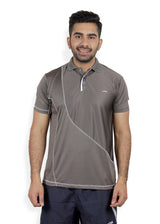 STAG GLOBAL Carbon  Men's Athletic Fit Polo T-Shirt | Solid Sportswear for Active & Casual Use