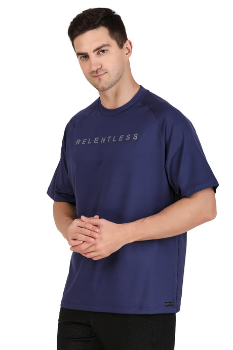 Men's Oversize Sportswear Tshirt (Blue Blood)