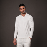 Cricket White Test T Shirt Full Sleeve - JR