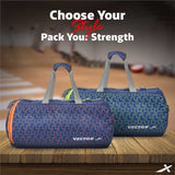 Vector X Vibe 26 LTR Duffle Gym Bag for Men & Women |Adjustable Shoulder Bag |Water Resistant |Sports & Travel Bag with Shoe Compartment & Side Pocket
