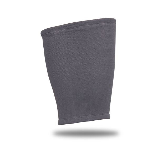 NIVIA Super Soft Thigh Support - Slip in , Thigh or Calf Compression, For Shock Absorption  Available in  S | M | L  | XL & GreyColor , Used for All kind of impact Sports