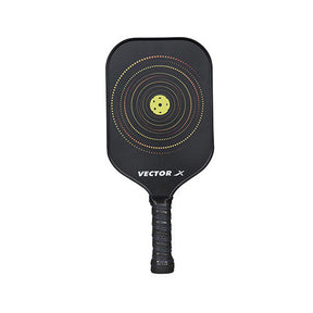 Vector X Graphite Pickle Bat 16 MM, Lightweight Carbon Fiber Material, Face Honeycomb Composite Core Paddle Low Edge Guard, Durable, Lightweight Pickleball Racket