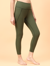 Active Fitted Leggings (Olive green)