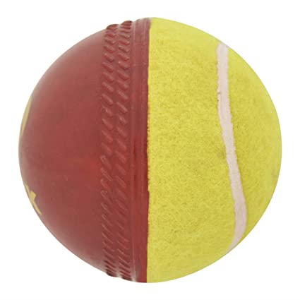 Omtex Cricket Swing Ball (Half Tennis) | Omtex
