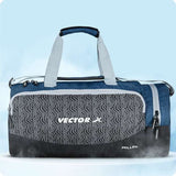 Vector X Miller Gym Bag for Women & Men, Sports Travel Duffel Bag Workout Bag Unisex | Water Resistant | Adjustable Shoulder Strap | Fitness Workout Carry Bag with Multiple Pockets