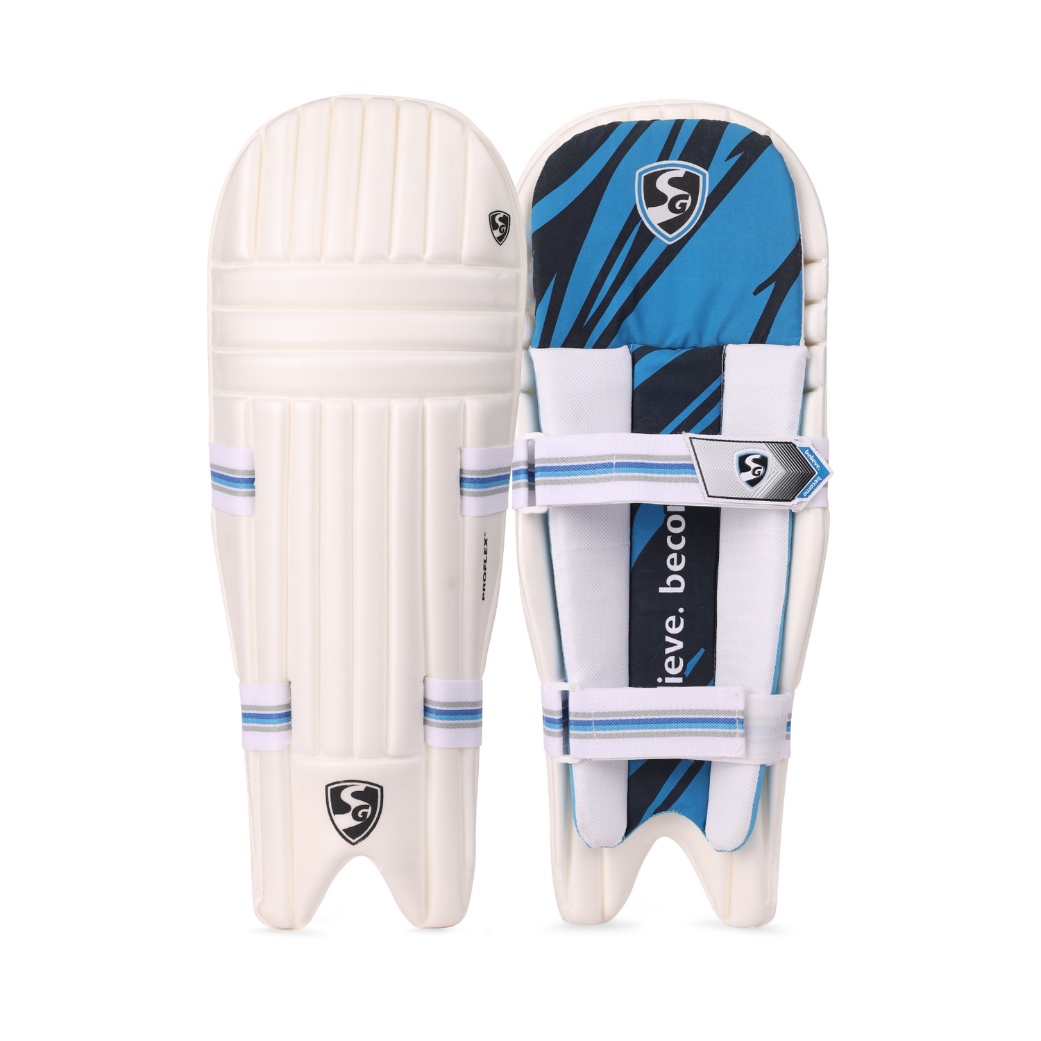 Skyhi Protège-jambes colorés pour batteur de cricket - Noir - 1 - Taille standard Skyhi Protège-jambes colorés pour batteur de cricket - Noir - 1 - Taille standard