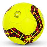 Vector X FIGHTER 32 Panel PVC Machine Stitched Indoor/Outdoor Practice, Training Match Soccer Football + Free Air Needle with Butyl Bladder Ball, Size 5, Suitable for Men, Youth Adults 15+ Years Boys