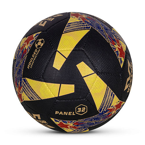 Vector X Stroke 2.0 Machine Stitched 32 Panel Football Rubber Moulded Soccer Ball with Air Pin|Indoor & Outdoor Ball|Training Practice Match Ball