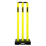 Plastic Wicket set Heavy duty Full size | Fluorescent Yellow - Synco