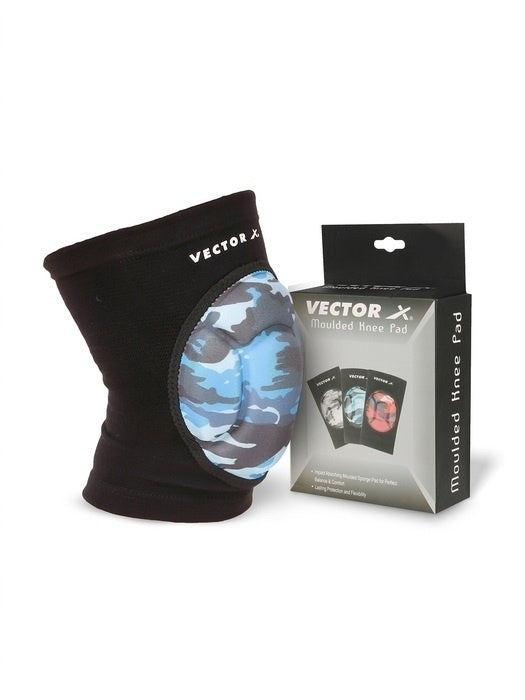 Vector X Camo Knee Support Single Piece For Sports, Pain Relief, Knee Compression Support, Exercise, Running, Cycling, Knee Cap Guard Brace Knee Support For Men And Women