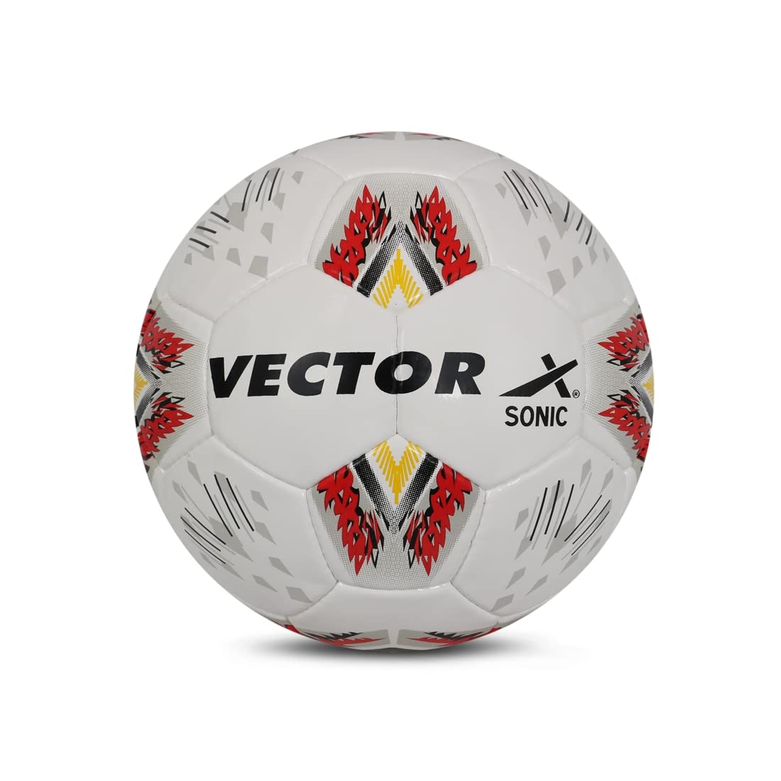 Vector X 32 Panel Sonic PU Hand Stitched Indoor/Outdoor Football with Latex Bladder,Suitable for Match and Training for Adults 15+ Years