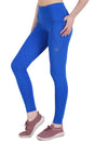 Nylon 4 Pocket Compression Legging/Tights For Women (Royal Blue)