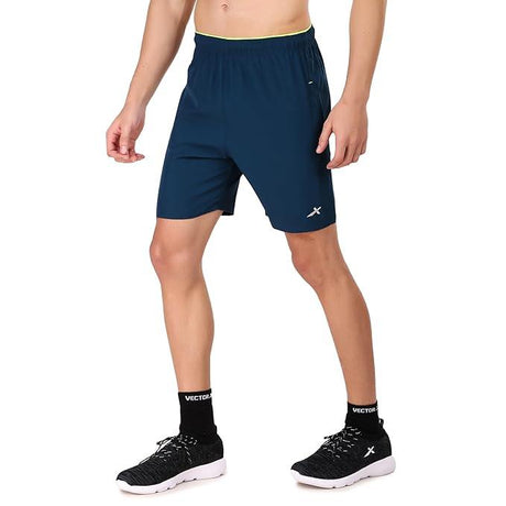 VECTOR X Solid Men Sports Shorts 100 % Polyester (Pack of 1)