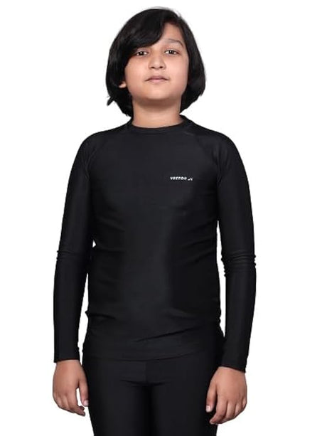 Vector X Unisex Kid's OKT-302 Compression Lycra Full Sleeve Top