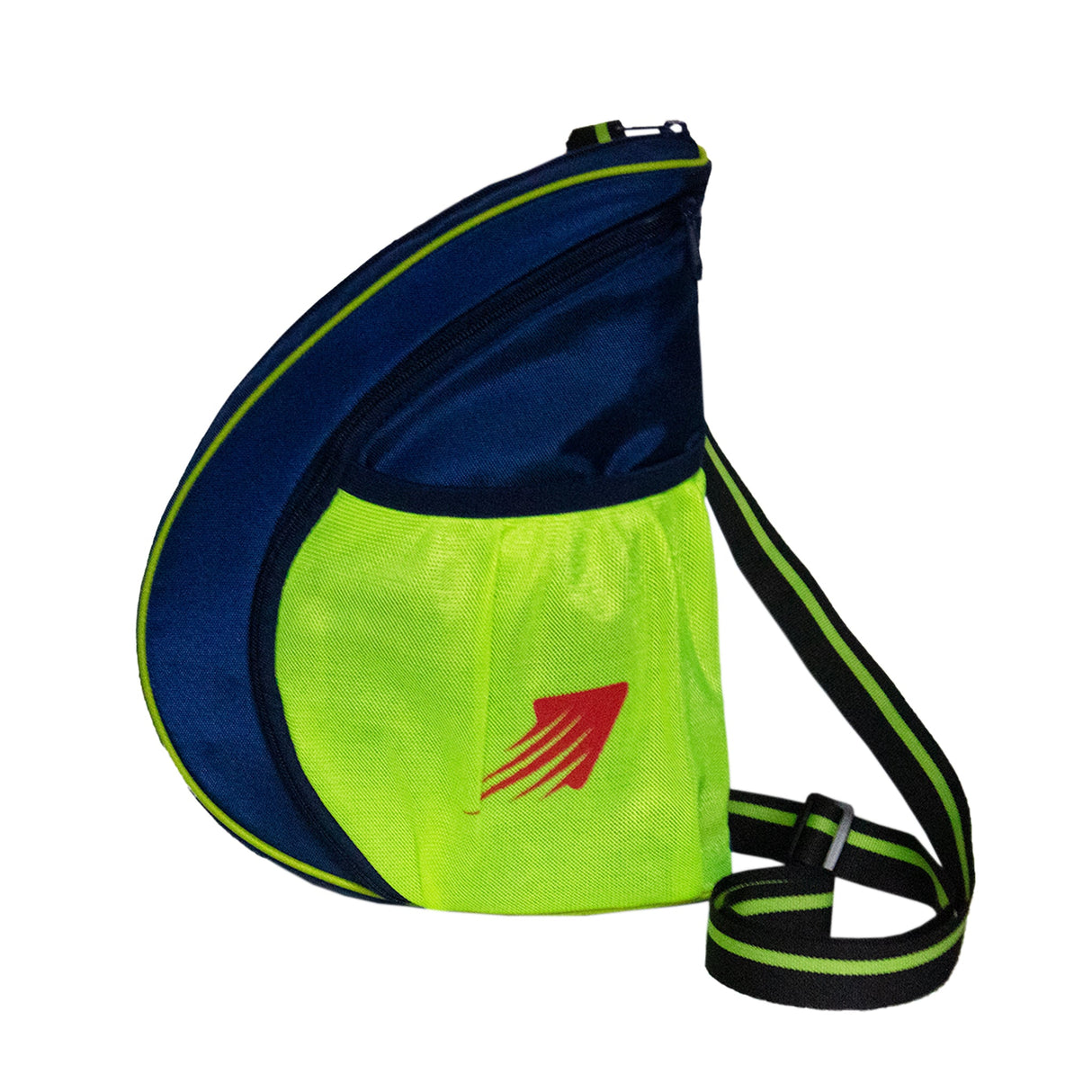 Twirl 5L Navy Blue Green| Unisex Table Tennis Equipment Bag | Tennis Case | Racket Case | TT Bag Cover |Ping Pong Paddle Case|Case Bag Double-Sided |Professional |Bat Protector Pouch |Travel
