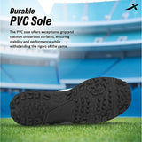 Vector X Bouncer 2.0 Cricket Shoes for Men's - Fast Strap Sporty Synthetic Breathable Upper with Ventilation Holes|PVC Sole Stud, Lightweight, Comfortable & Durable Shoe for All Rounder Performance
