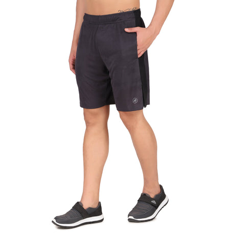 Basketball Performance Shorts For Men (Black/Grey)