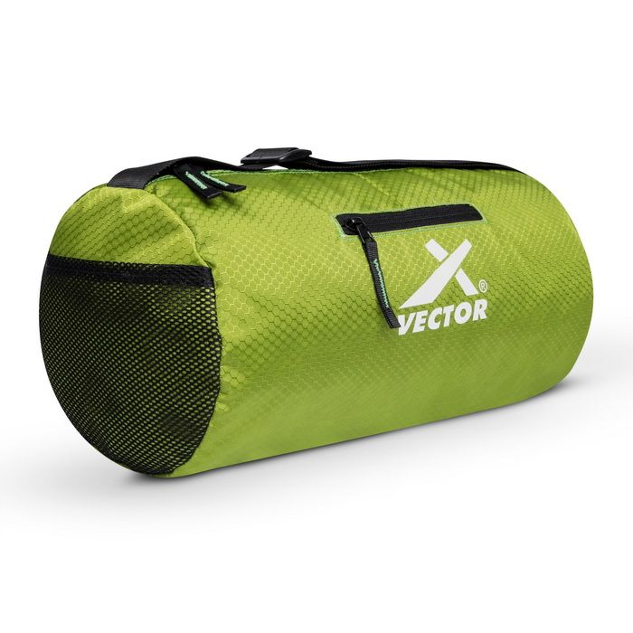 Vector X Attacker Polyester Gym Bag|Shoulder Bag|Sports Bag|Sports & Travel Bag|Duffle Bags for Men & Women|Exercise and Fitness|Black | Capacity - 20 Liter