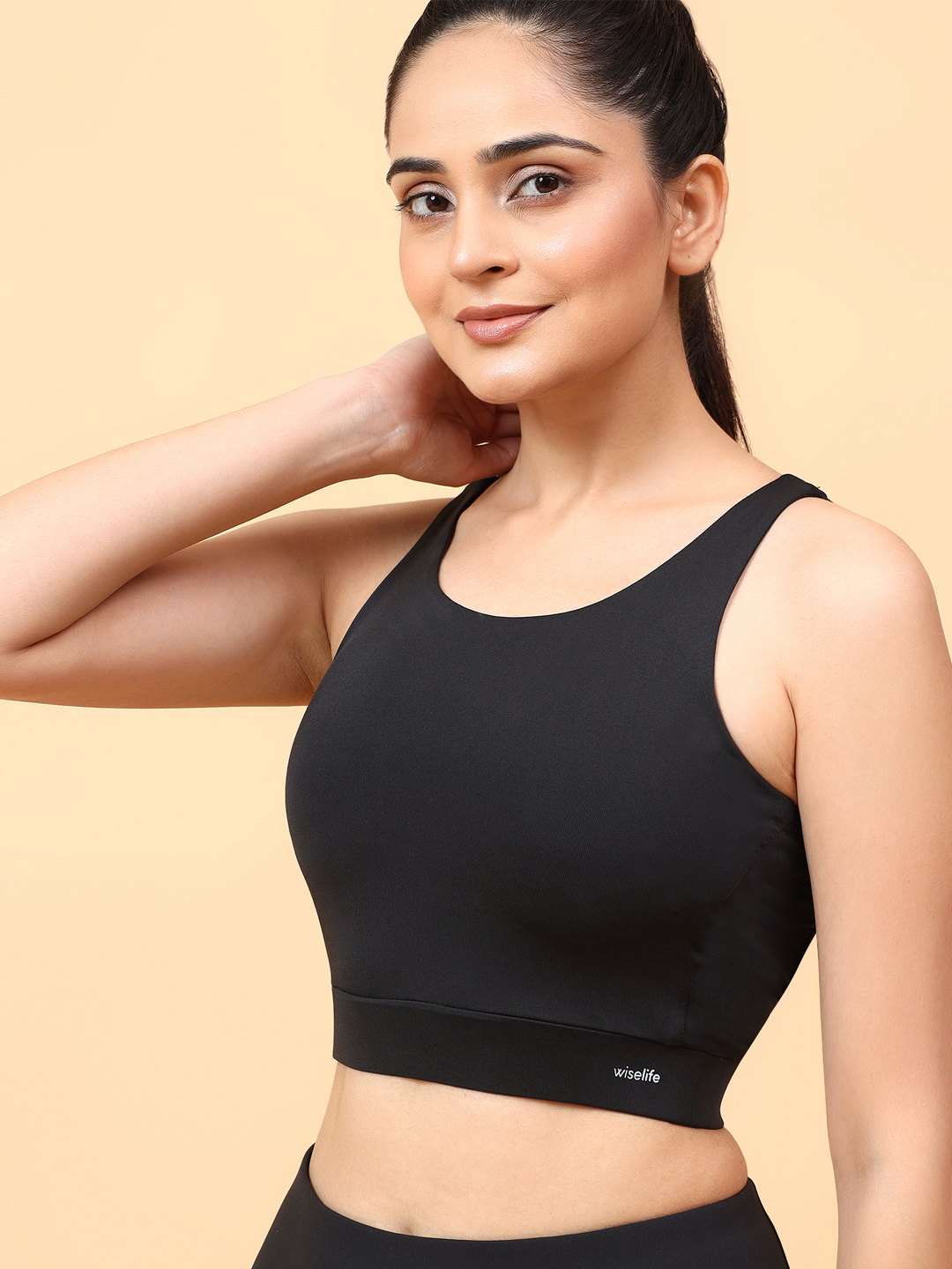 Active Wings Bra (Black)