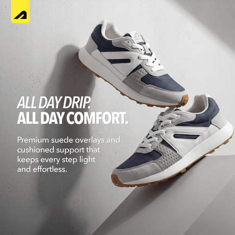 Ryder Shoes for Men - Navy | Boldfit