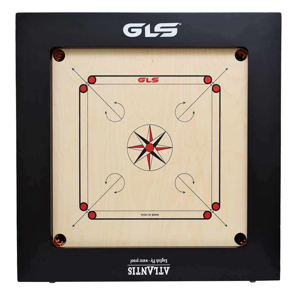 GLS Atlantis English Birch Ply Carrom Board