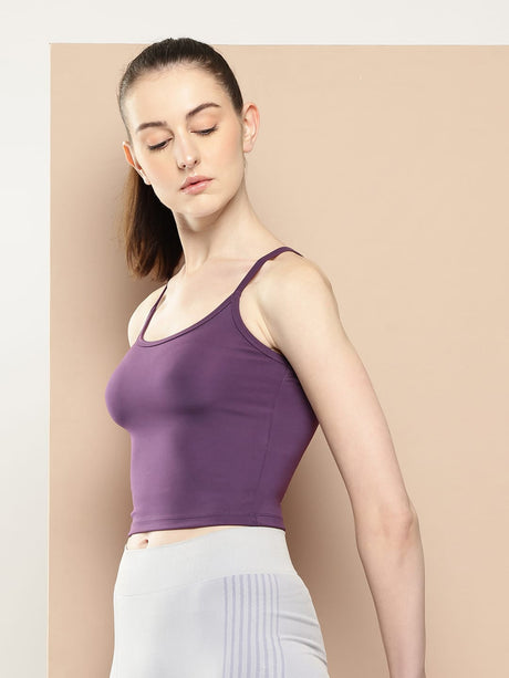 Alcis Women Streak Style Crop Top