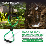 Vector X Resistance Bands, Figure 8 Exercise Bands Thermoplastic Elastomer Rubber (TPER) Material for Stretching Arms, Chest Expander, Yoga Gym Fitness Pulling Rope|Toning Tube|Gym Exercise for  Equipment for Home Workout|Ideal for Men & Women