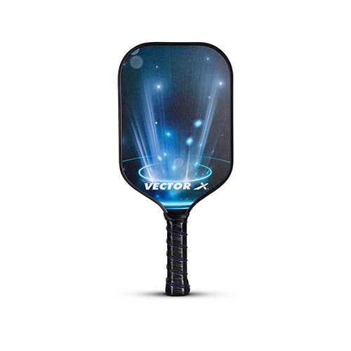 Vector X Graphite Pickle Bat 16 MM, Lightweight Carbon Fiber Material, Face Honeycomb Composite Core Paddle Low Edge Guard, Durable, Lightweight Pickleball Racket
