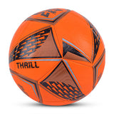 Vector X THRILL 16 Panel EMBOSSED TPU + SR Bladder Machine Stitched Ball|Ideal For Ground, Grass, & Artificial Turf Surface|Match|Training|Practice Soccer Football For Men, Adult, Boys above 15+ Age Size 5 