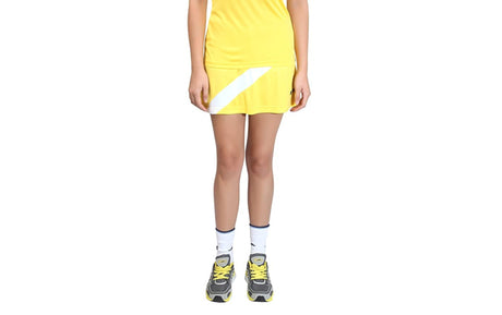 STAG GLOBAL Gel  Women's Sports Skirt | Yellow | Stretchable | Breathable Activewear for Training & Sports
