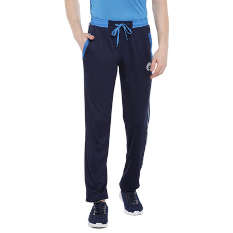 Royal Track Pant 07 Navy with Blue Piping | Omtex