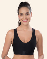 Tweens Invisi-Fit Cotton Seamless Non-Padded Gym Bra - Perfect for Yoga & Low-Impact Workouts