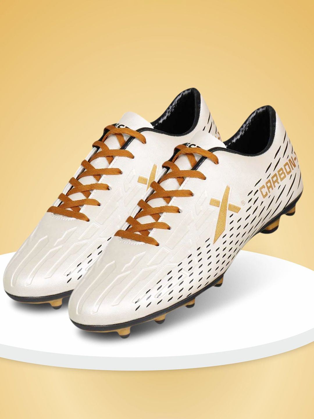 Vector X Carbon-X Men's Soccer Football Shoes Synthetic Leather/TPU Sole Upper Material Athletic|Lightweight Durable Sports Footwear Shoe for Adult, Men & Boys Youth Unisex