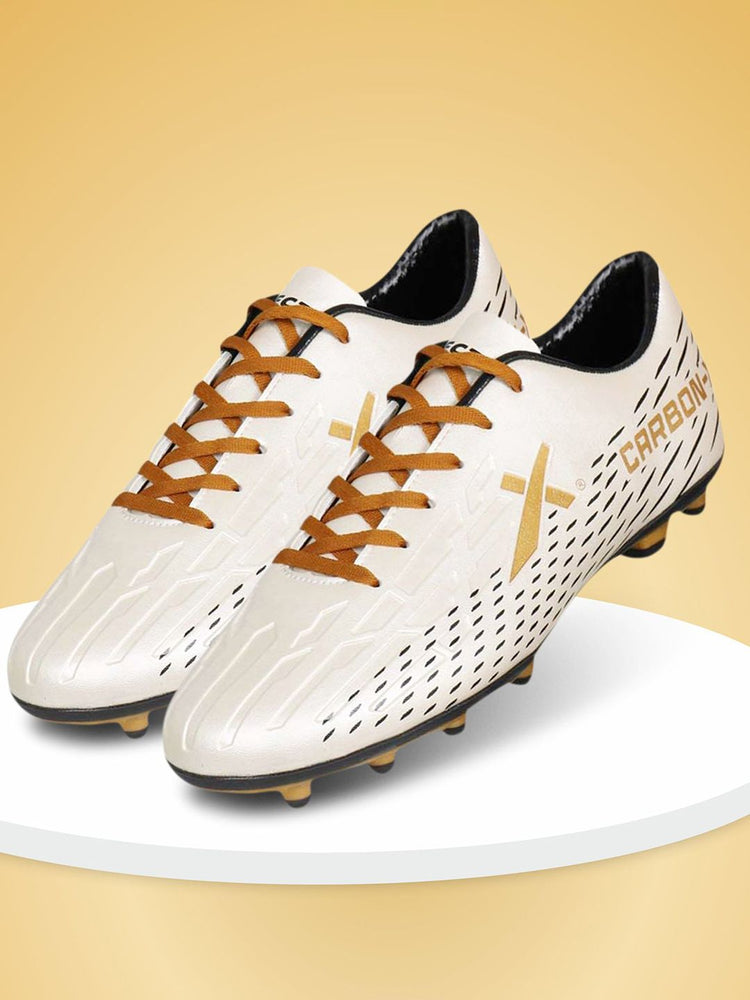 Vector X Carbon-X Men's Soccer Football Shoes Synthetic Leather/TPU Sole Upper Material Athletic|Lightweight Durable Sports Footwear Shoe for Adult, Men & Boys Youth Unisex