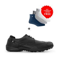 Viper Golf Men's Tour Pro MD Hybrid Golf Shoes - Black (With Offer)