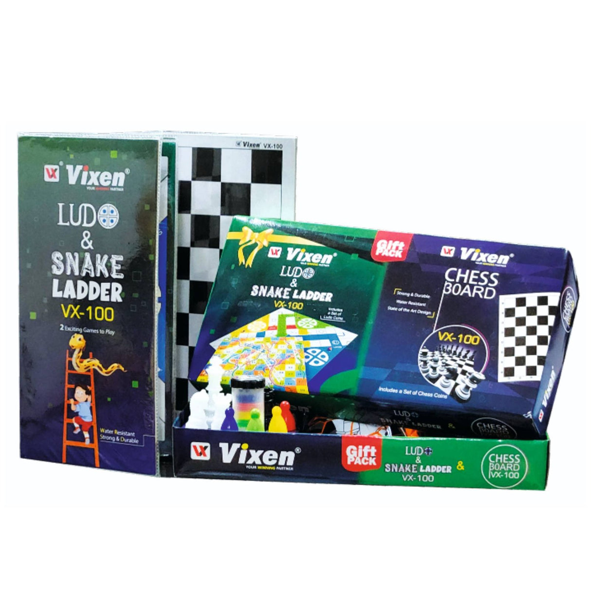 VIXEN CHESS + LS 3 in 1 VX 100