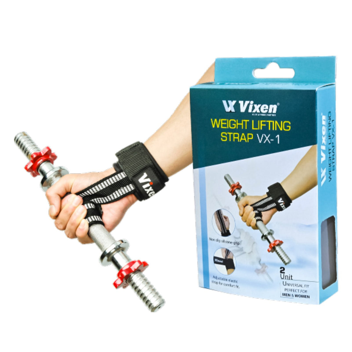 VIXEN WEIGHT LIFTING STRAP VX 1