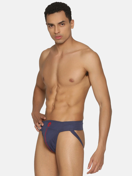 Neo Jockstrap Supporter NavyBlue | Omtex