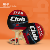 STAG GLOBAL Club Table Tennis Racket | Speed 78  | Spin 70 | Control 95 |  Beginner Training Series Ping Pong Racket